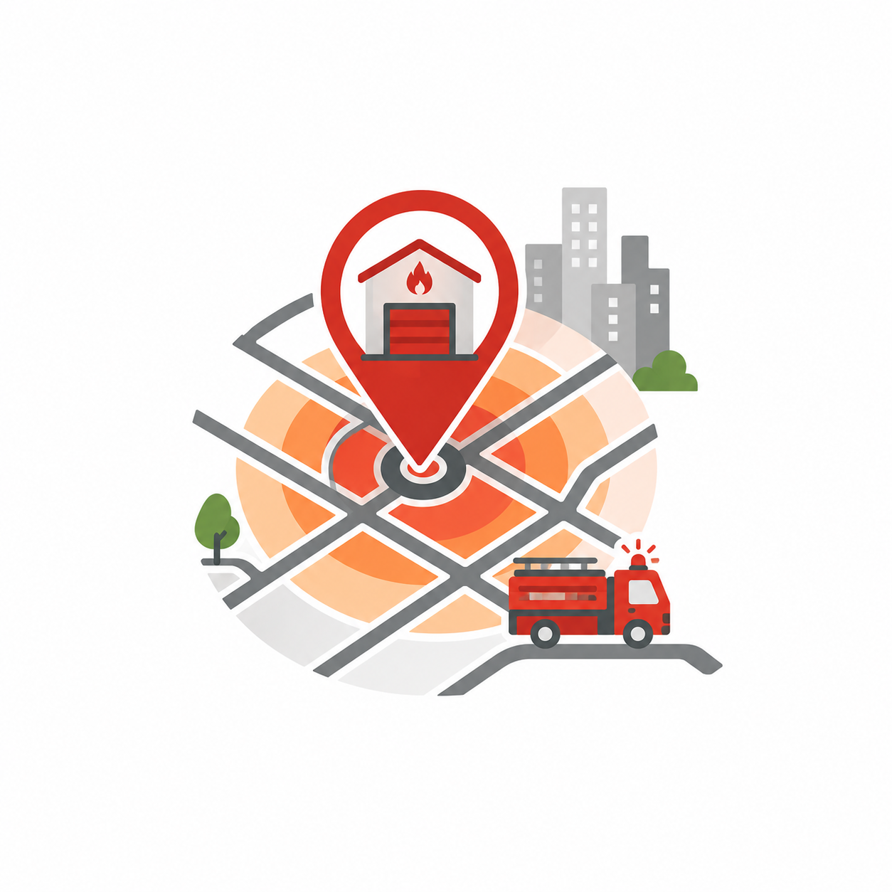 The Impedance of East Jakarta Road Network to Estimate Fire Station Service Areas