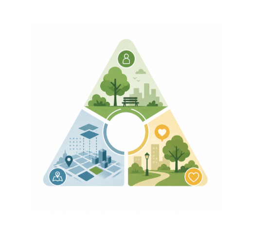 Cooling Cities, Warming Communities: Quantifying Climate Resilience in Urban Parks Through Anthropomorphic Mapping and Place Attachment